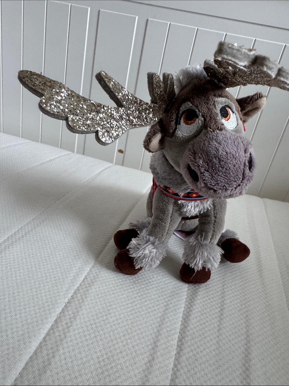 Ty Disney’s Sven from Frozen Reindeer Plush with Sparkly Gold Antlers